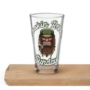 Shaker pint glass